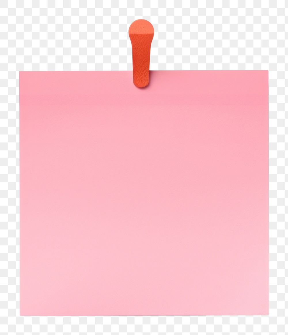 PNG Sticky note with pin re-minder white background blackboard. AI generated Image by rawpixel.