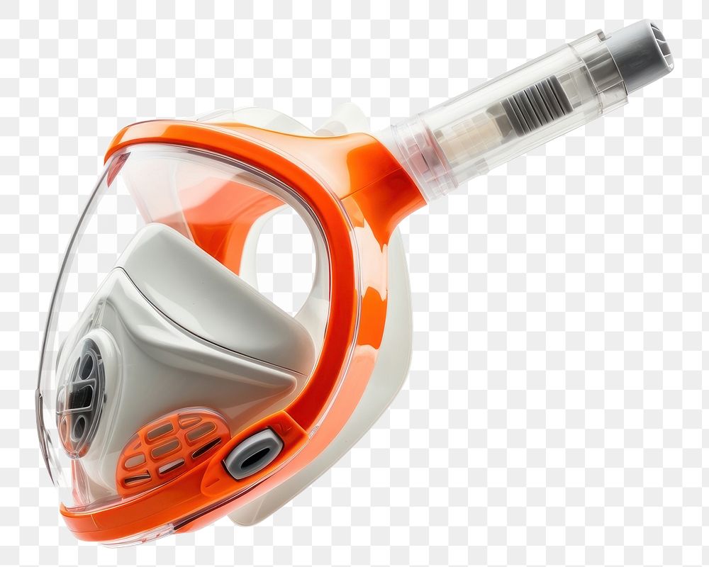 PNG Snorkel mask white background appliance device. AI generated Image by rawpixel.