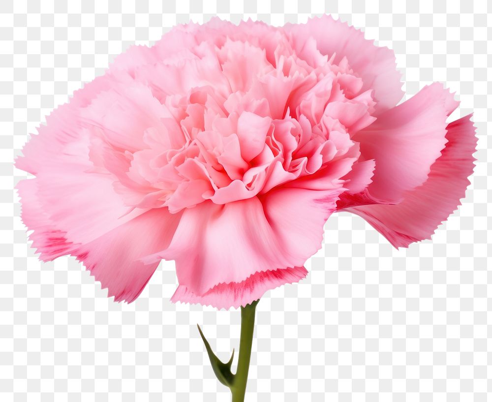 PNG Flower png carnation blossom plant. AI generated Image by rawpixel.