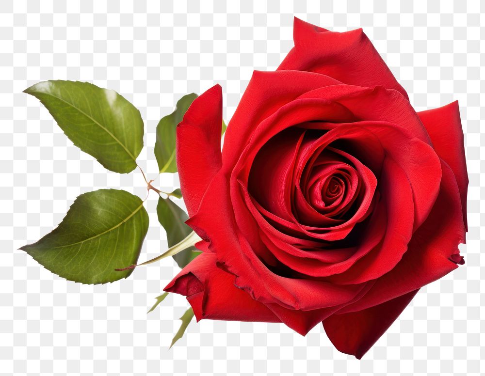 PNG Flower png rose plant red. AI generated Image by rawpixel.