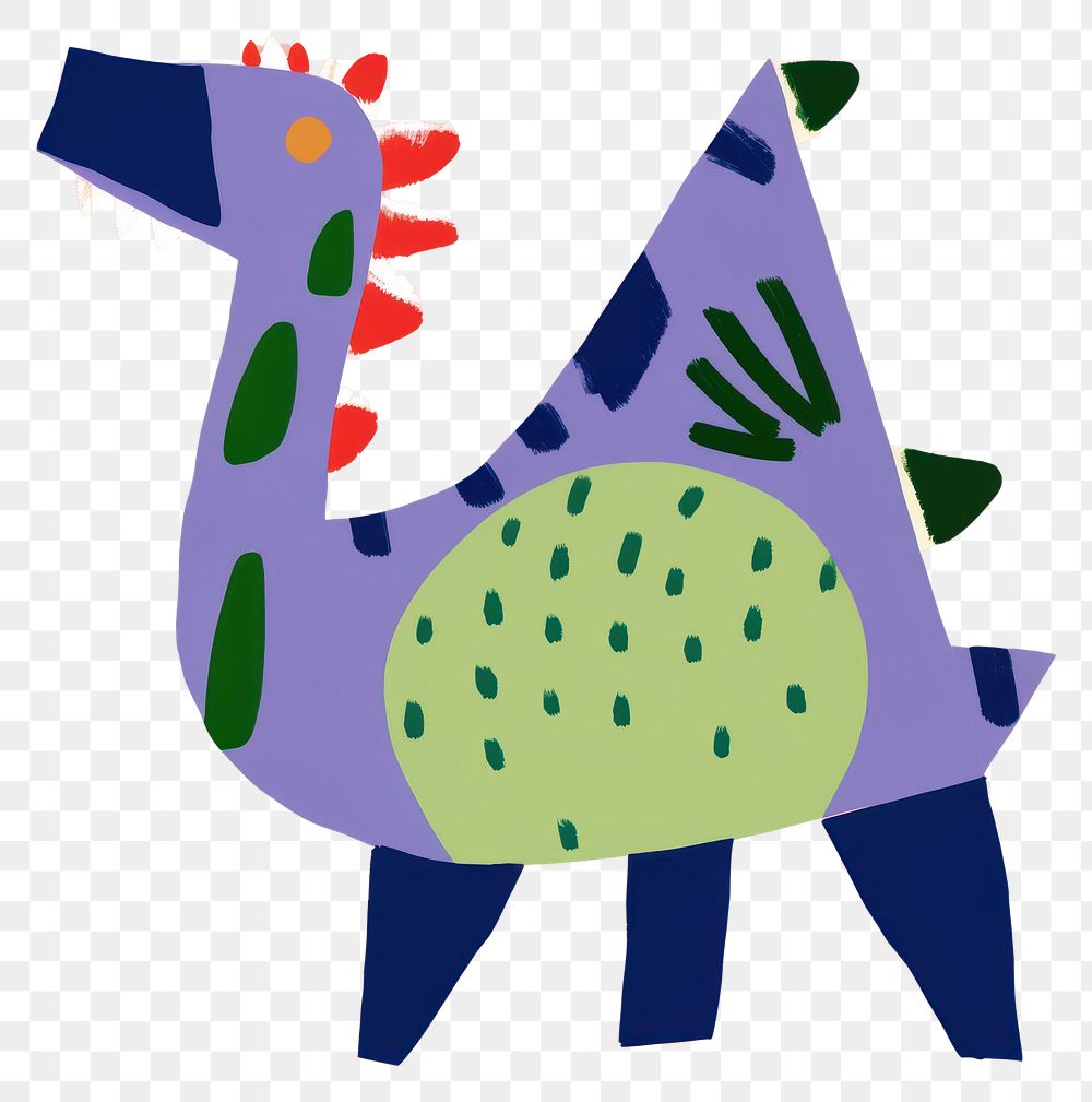 PNG Dinosaur art cartoon pattern. AI generated Image by rawpixel.