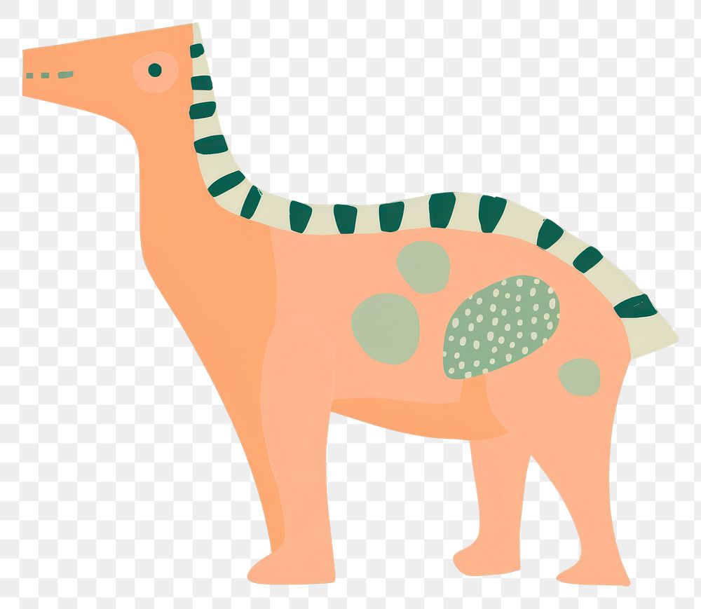 PNG Dinosaur cartoon animal mammal. AI generated Image by rawpixel.