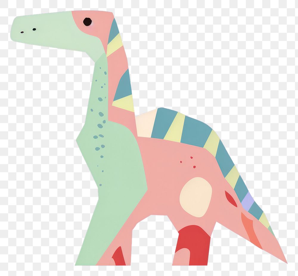 PNG Dinosaur art cartoon animal. AI generated Image by rawpixel.