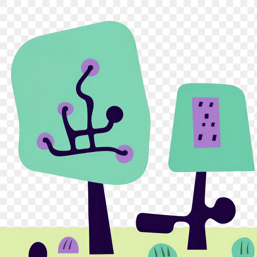PNG Creativity furniture outdoors cartoon. AI generated Image by rawpixel.