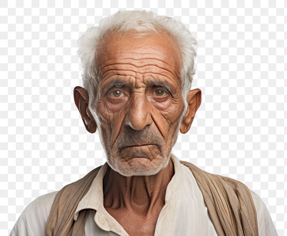PNG Latin old man portrait adult photo. AI generated Image by rawpixel.