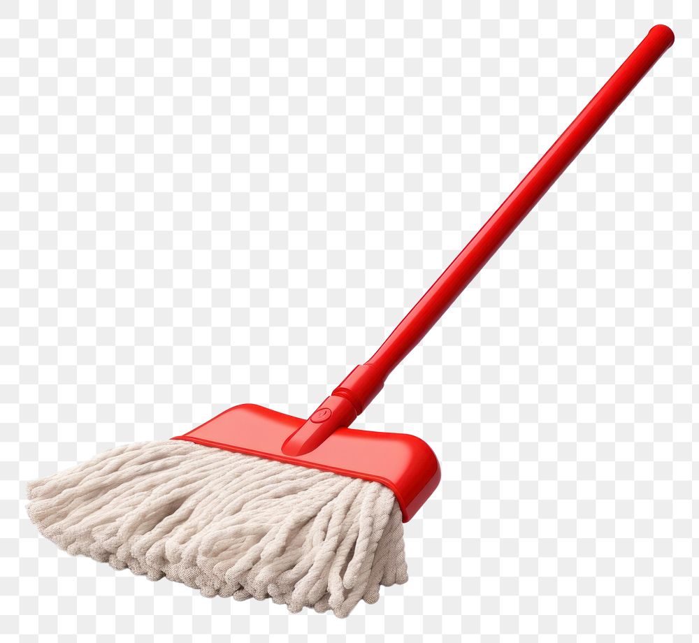 PNG Mop cleaning broom white background