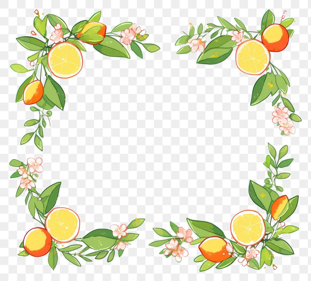 PNG Orange fruit lemon plant food. AI generated Image by rawpixel.