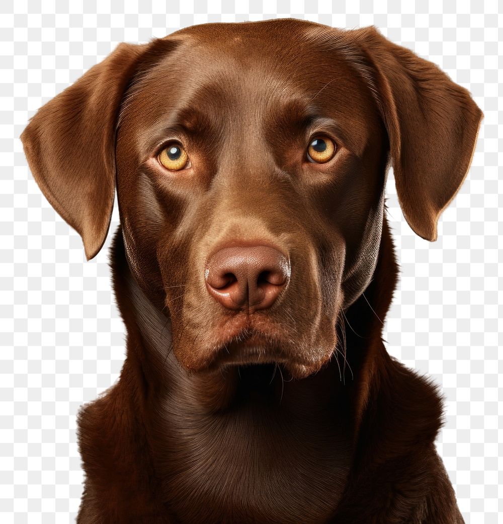 PNG Brown labrador animal mammal puppy. AI generated Image by rawpixel.