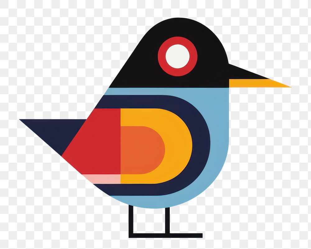 PNG Bird creativity graphics cartoon. AI generated Image by rawpixel.