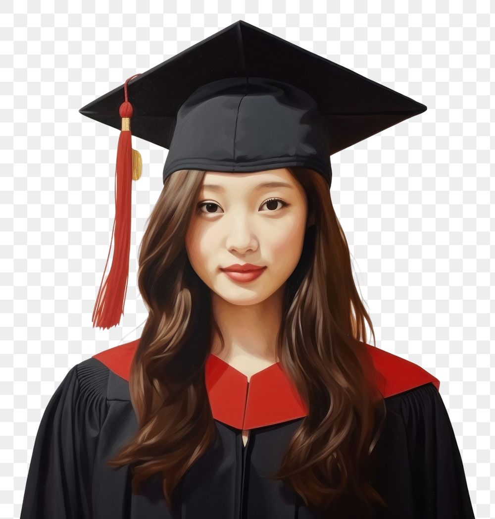 PNG Graduation graduation student intelligence. AI generated Image by rawpixel.