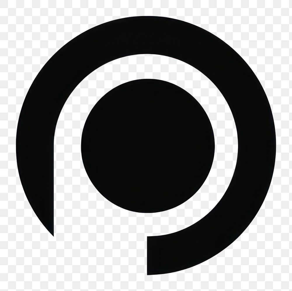 PNG Circle logo shape text. AI generated Image by rawpixel.