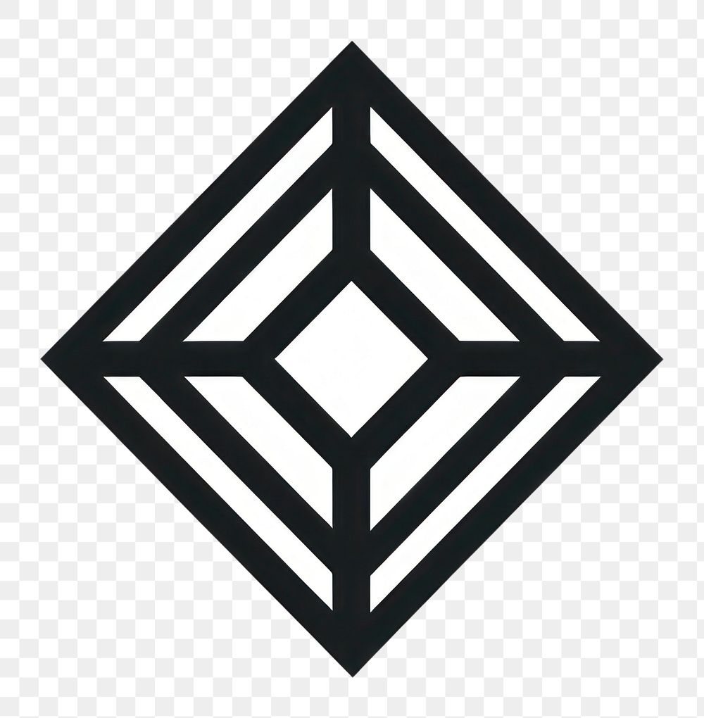 PNG Pentagon symbol shape logo. AI generated Image by rawpixel.