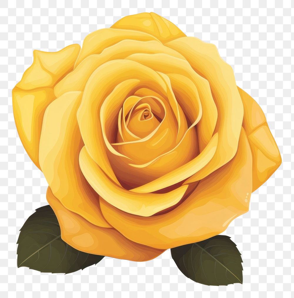 PNG Yellow rose flower plant inflorescence. AI generated Image by rawpixel.