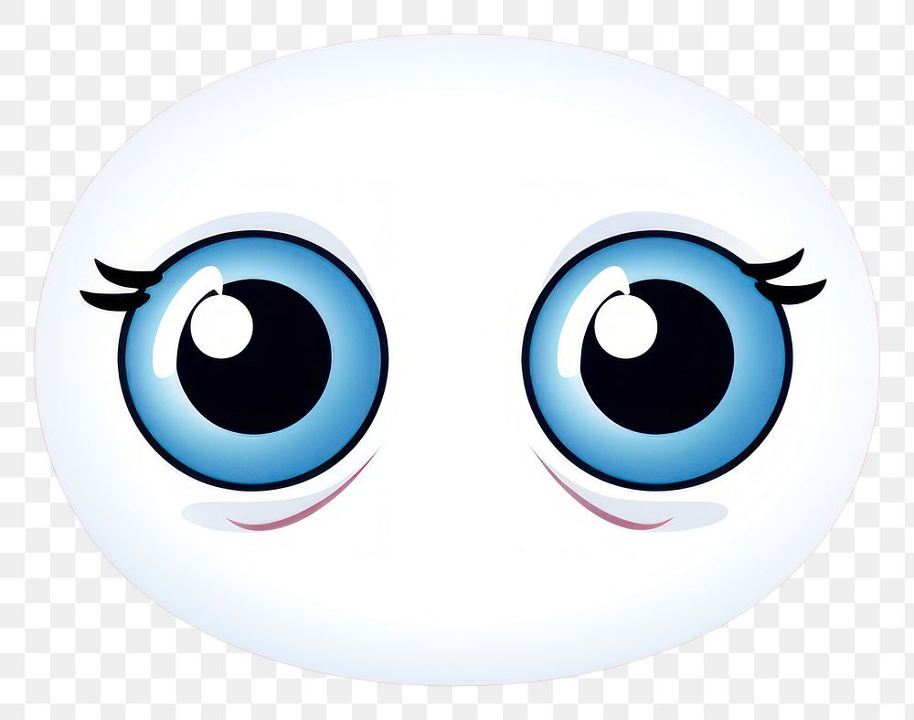 PNG Baby eye anthropomorphic emoticon. AI generated Image by rawpixel.