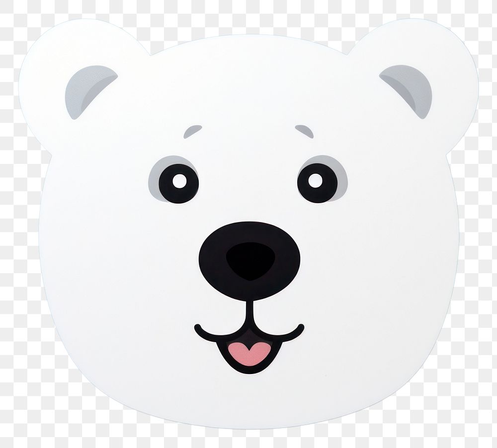PNG Bear mammal animal white. AI generated Image by rawpixel.