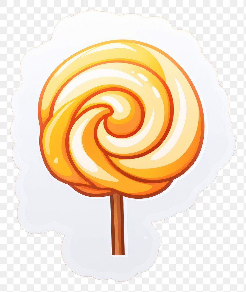 PNG Caramel candy confectionery lollipop food. AI generated Image by rawpixel.