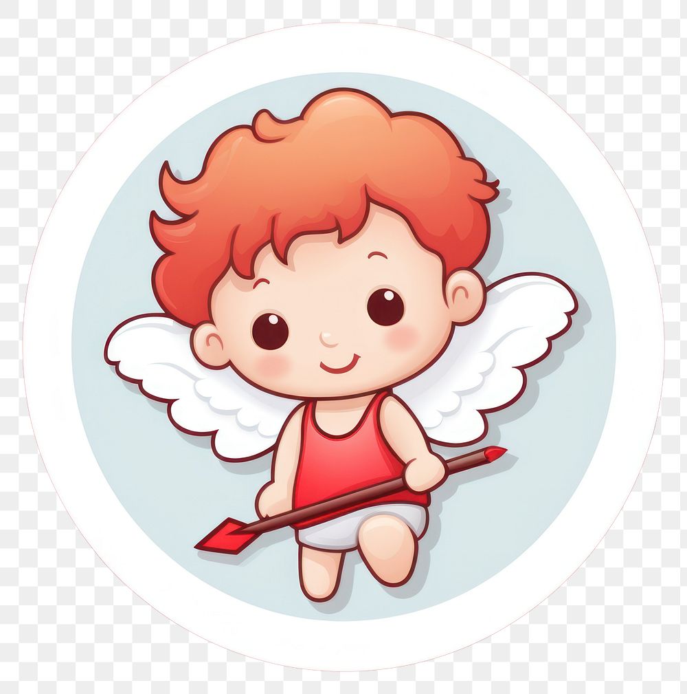 PNG Cupid cute baby representation. AI generated Image by rawpixel.