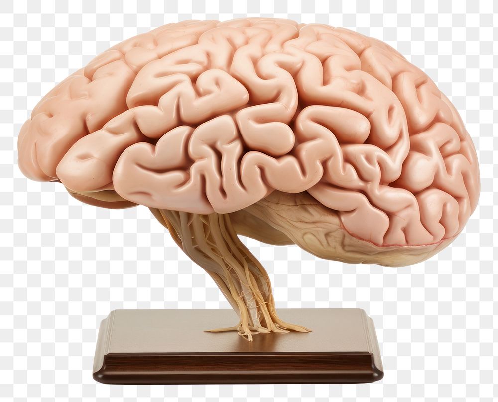 PNG  Brain Anatomy mushroom medical fungus. AI generated Image by rawpixel.