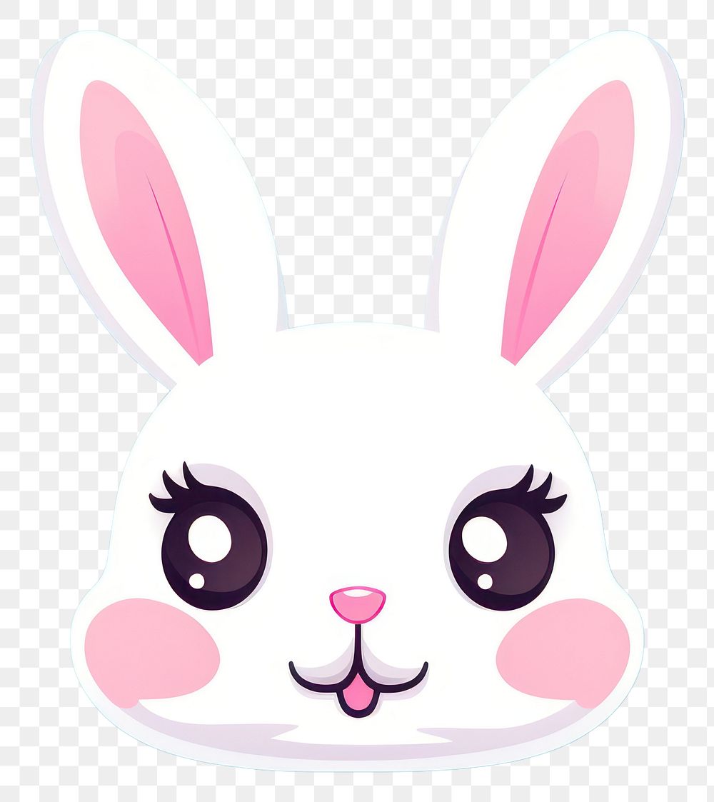 PNG Easter rabbit cartoon animal mammal. AI generated Image by rawpixel.