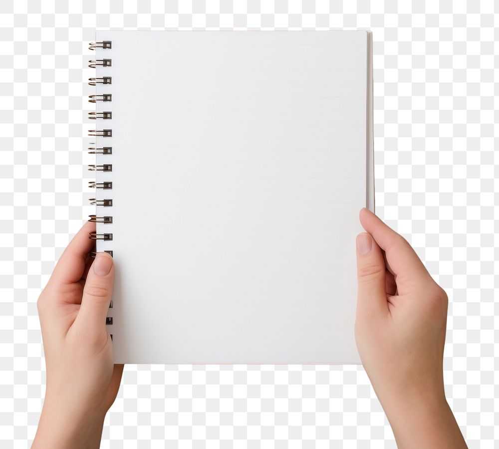 PNG Hand wrighting on blank notebook writing diary page. AI generated Image by rawpixel.