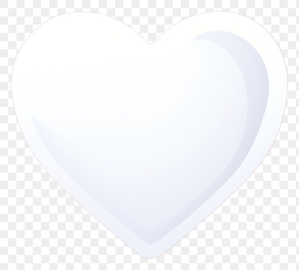 PNG Heart white circle shape. AI generated Image by rawpixel.