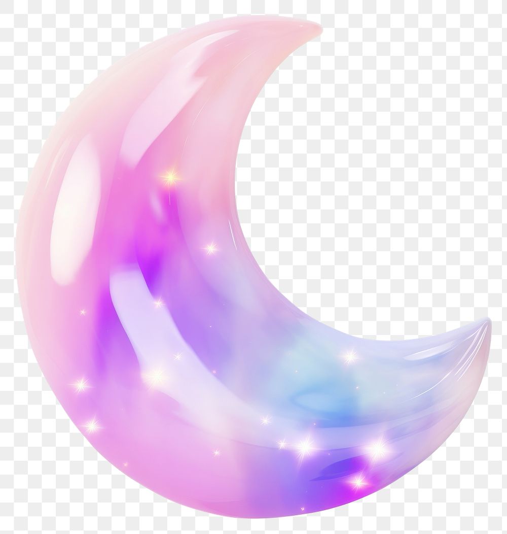 PNG Moon night illuminated accessories. AI generated Image by rawpixel.