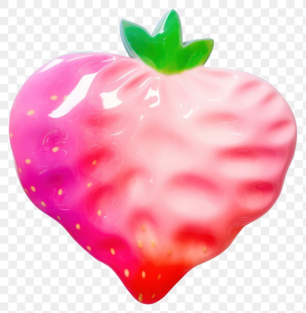 PNG Strawberry fruit plant petal. AI generated Image by rawpixel.