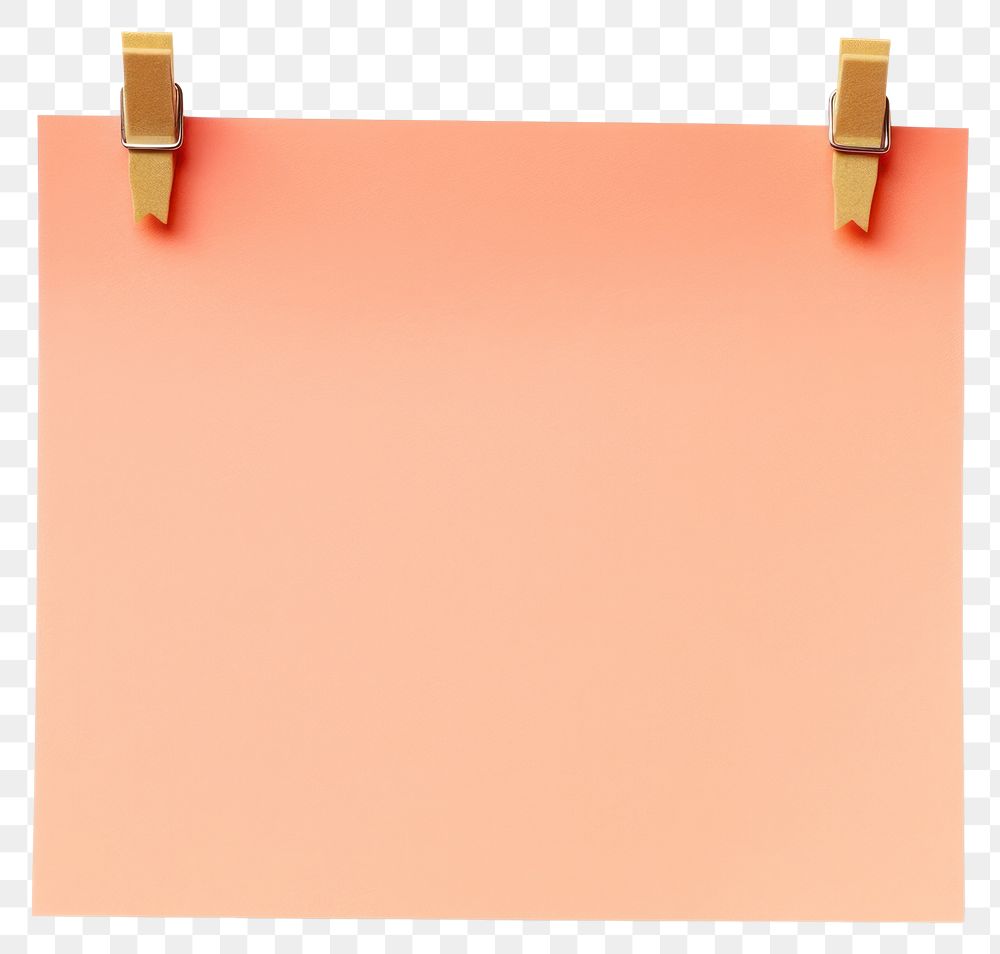 PNG Pinned blank paper note text white background rectangle. AI generated Image by rawpixel.