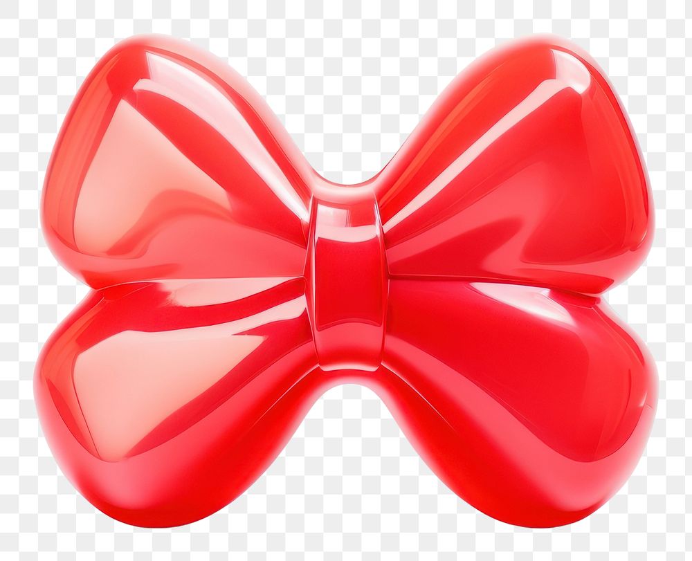 PNG Sweets shape bow red. AI generated Image by rawpixel.