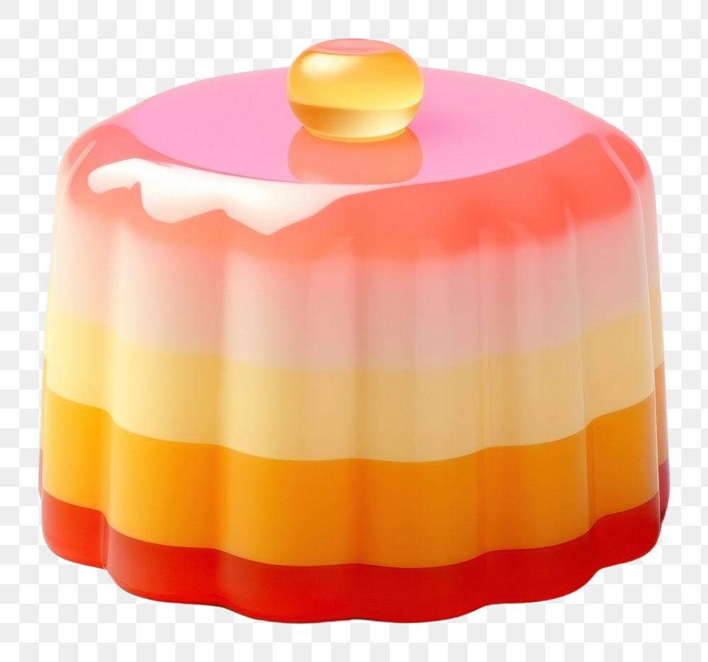 PNG Cake shape dessert sweets jelly. AI generated Image by rawpixel.