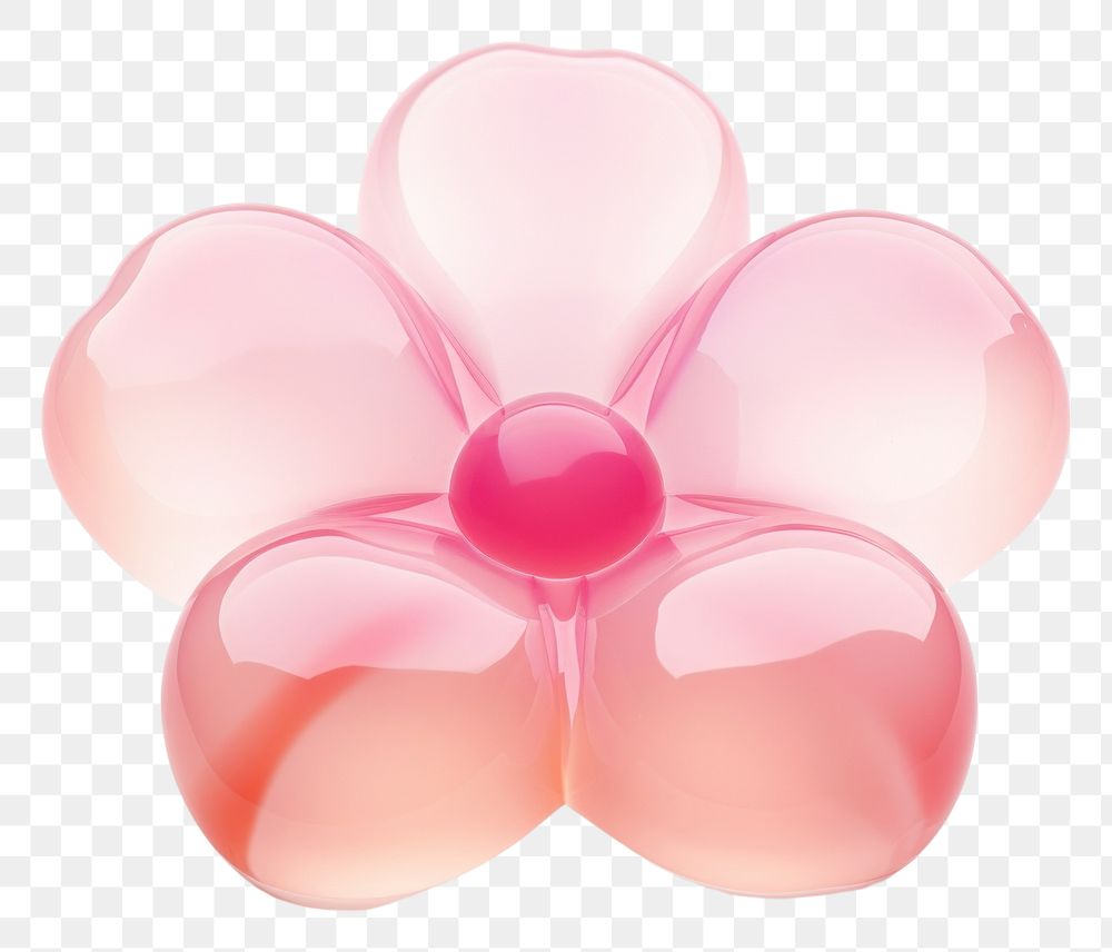 PNG Flower jewelry shape petal. AI generated Image by rawpixel.