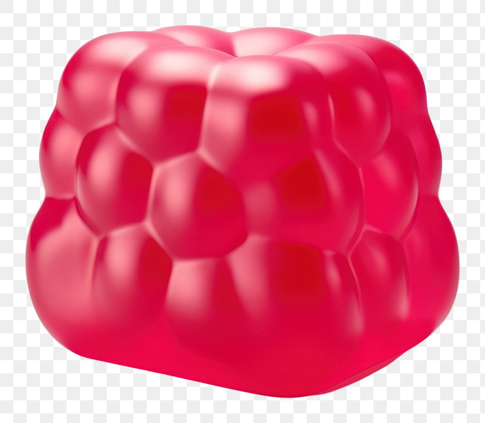 PNG Cute raspberry sweets candy jelly. AI generated Image by rawpixel.