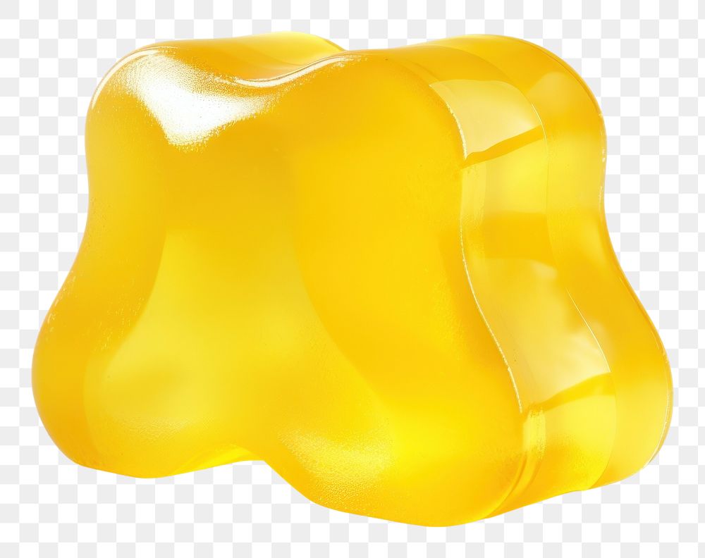 PNG Lemon sweets jelly white background. AI generated Image by rawpixel.