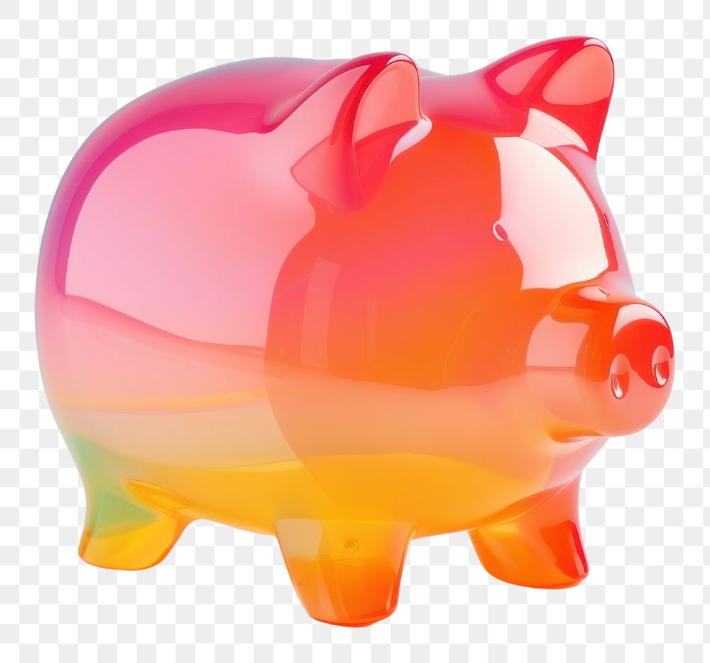 PNG Piggy bank investment retirement currency. AI generated Image by rawpixel.