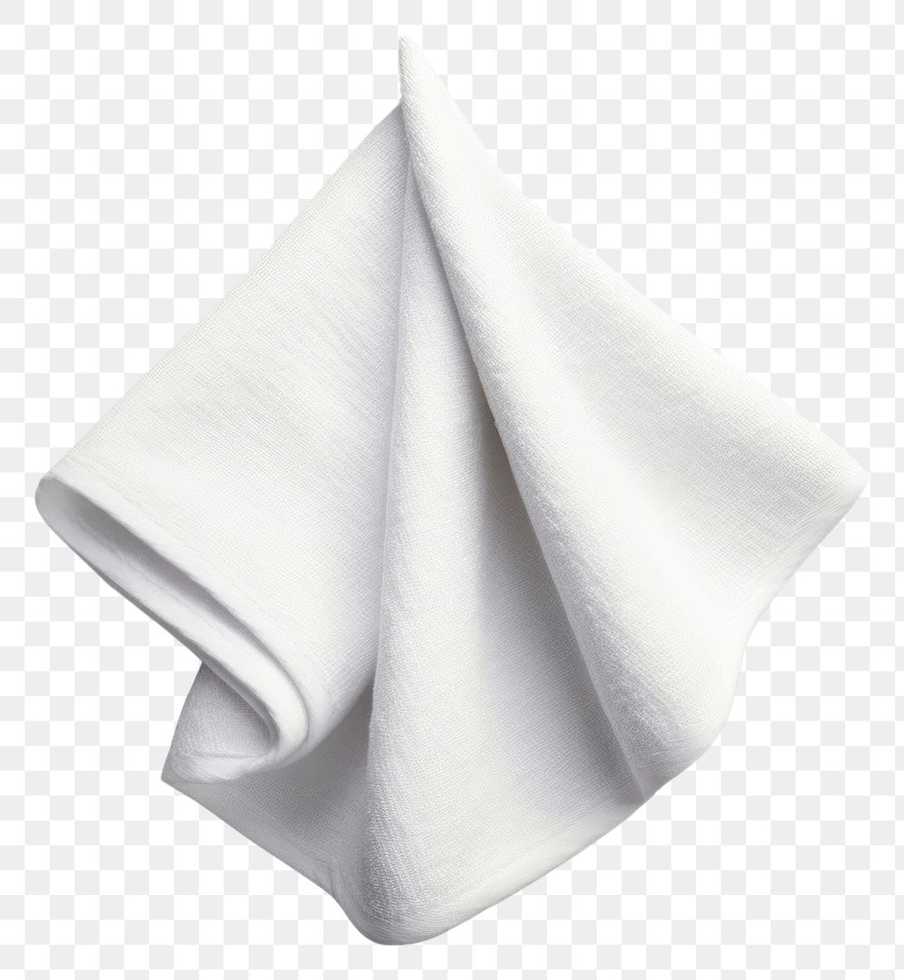 PNG  White towel napkin simplicity crumpled