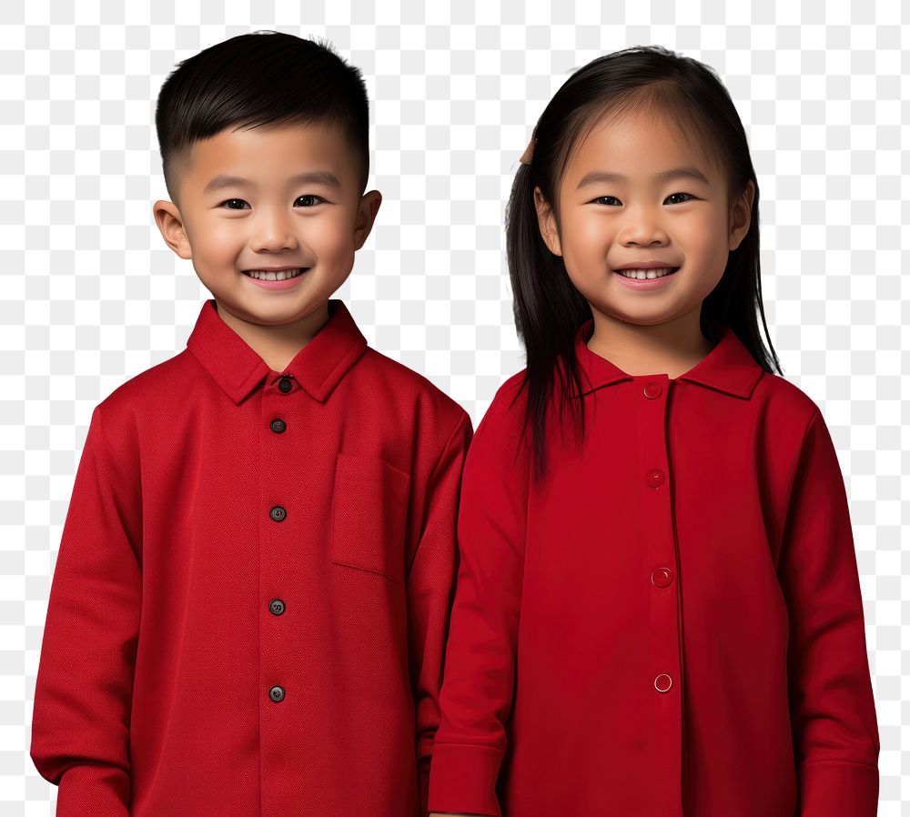 PNG 5 years old boy and girl portrait child photo. AI generated Image by rawpixel.