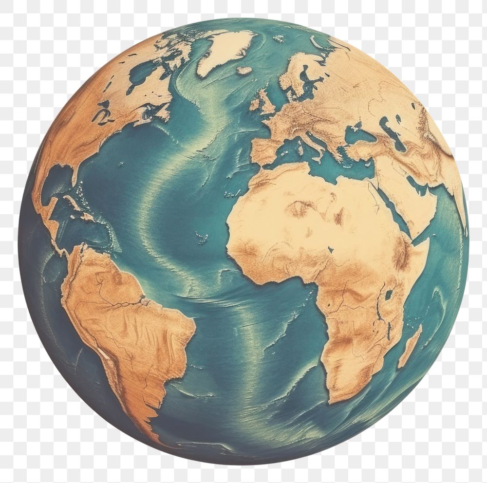 PNG The earth planet space globe