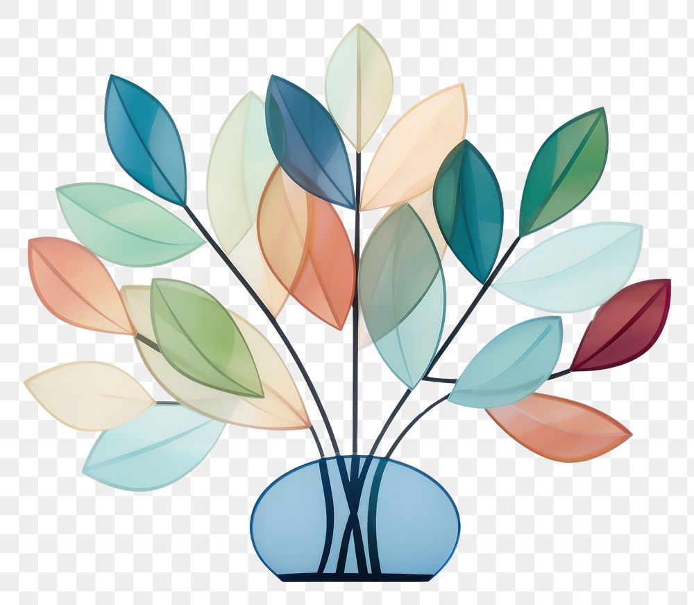PNG Plant art shape creativity. AI generated Image by rawpixel.