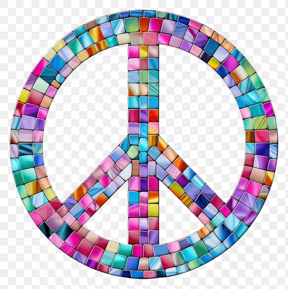PNG Peace icon shape art white background accessories. AI generated Image by rawpixel.