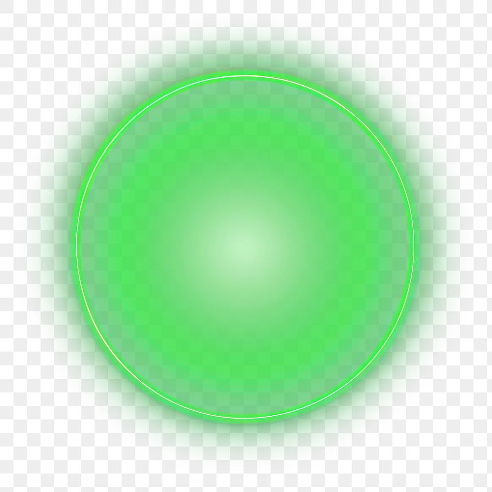 PNG Green light effects backgrounds sphere shape. AI generated Image by rawpixel.