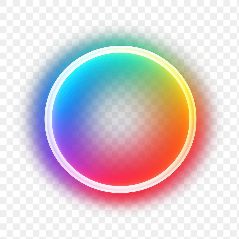 PNG Rainbow light effects shape night illuminated. AI generated Image by rawpixel.
