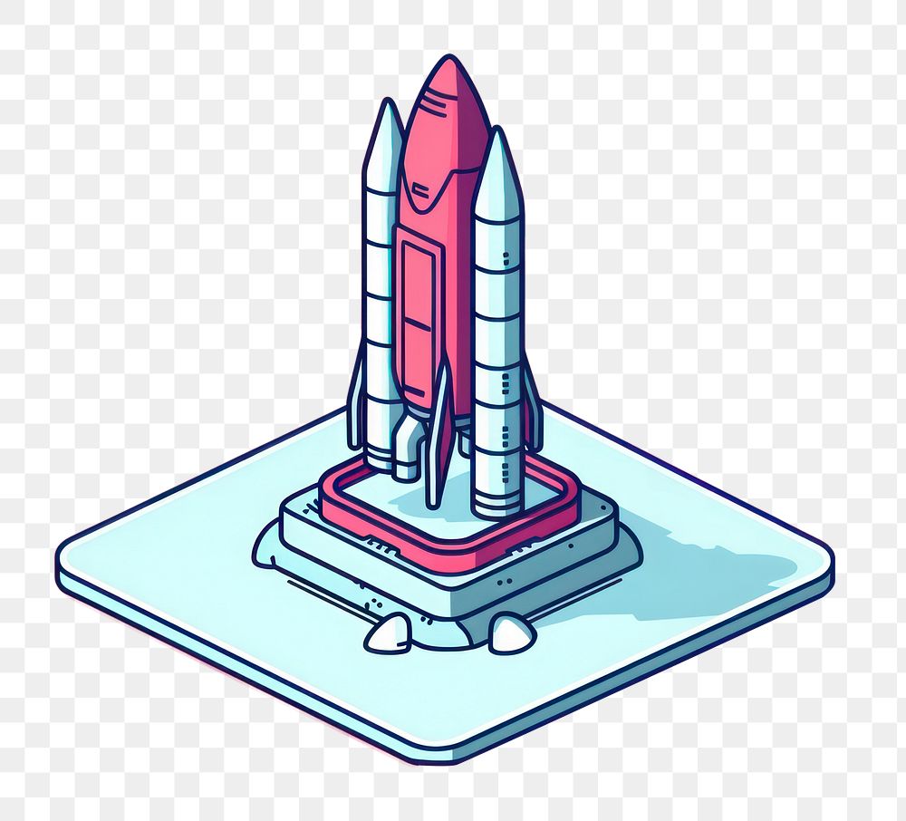 PNG Rocket vehicle transportation architecture. AI generated Image by rawpixel.