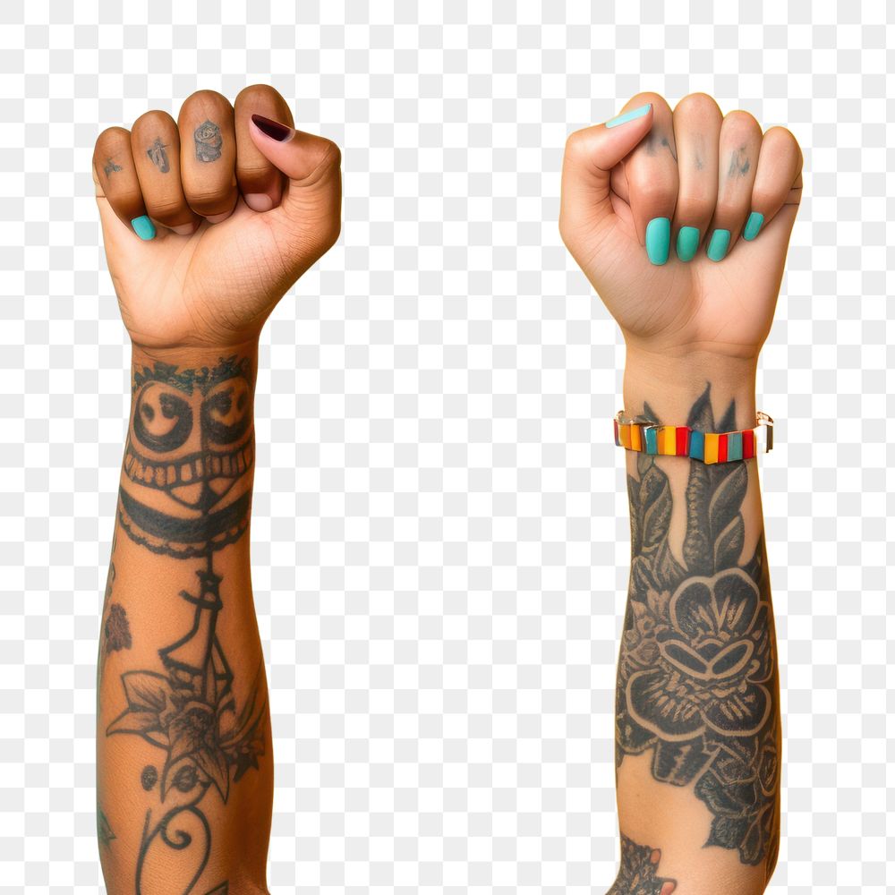 PNG Peace sign tattoo hand finger. AI generated Image by rawpixel.