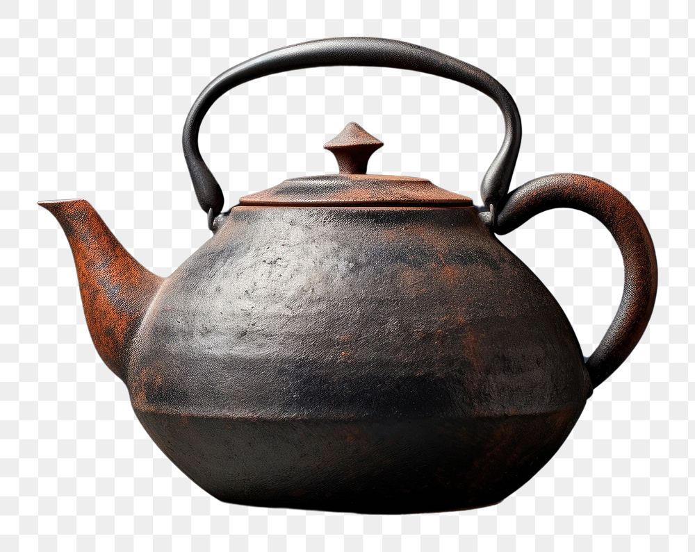 PNG Tea pottery teapot refreshment. AI generated Image by rawpixel.