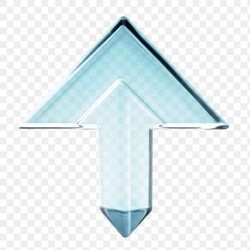 PNG Arrow icon symbol white background success. AI generated Image by rawpixel.