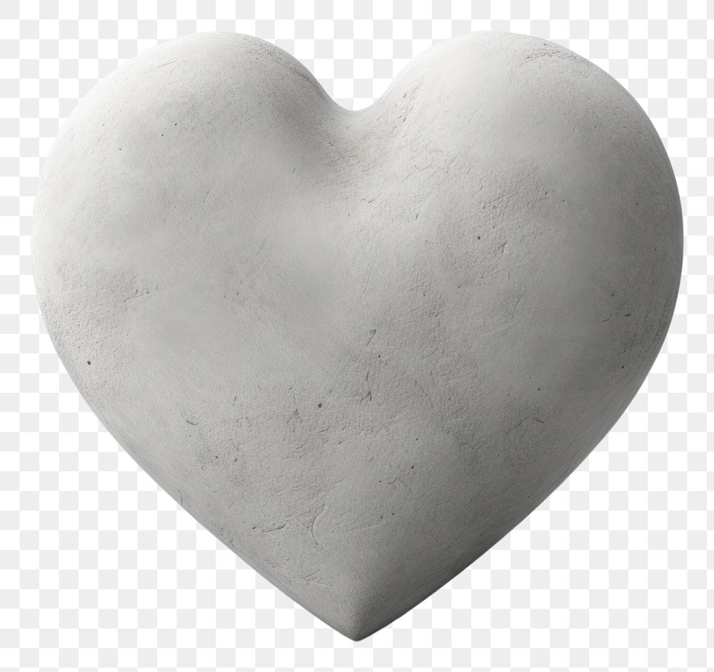 PNG Heart white white background monochrome. 