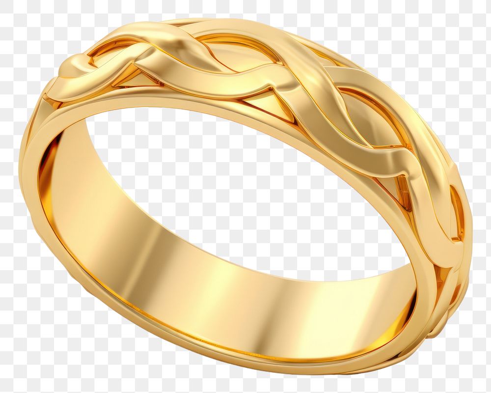 PNG Ring gold jewelry white background. AI generated Image by rawpixel.