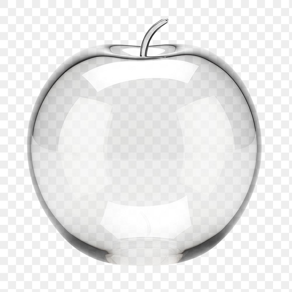PNG Apple icon lighting fruit glass