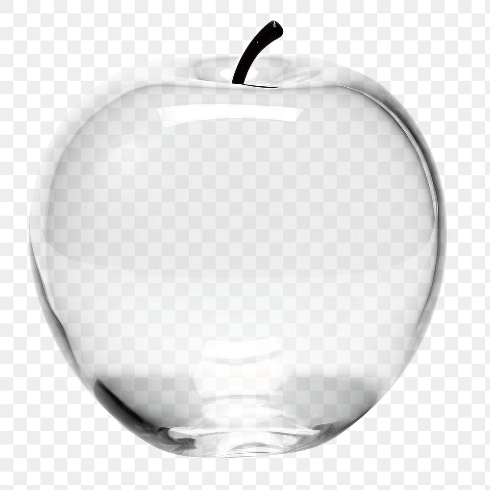PNG Apple icon glass lighting fruit. AI generated Image by rawpixel.