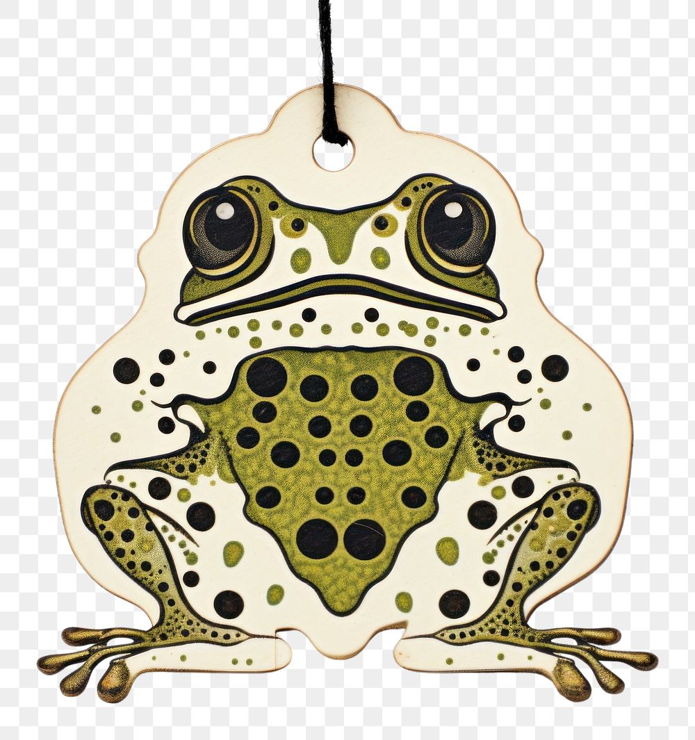 PNG Price tag paper label Frog shape frog amphibian animal. AI generated Image by rawpixel.